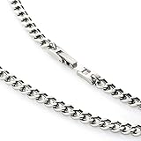 レジエ leger チェーン ネックレス チタン 38cm 幅5.6mm 喜平 キヘイ 日本製 金属アレルギー対応 C38B
