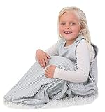 Merino Kids Go Go Bag Baby Sleeping Bag for Toddlers 2-4 Years, Turtle Dove