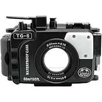 Olympus TG-6 防水ケースセット Amazon | オリンパスTG-6用防水ハウジングケース、深さ60