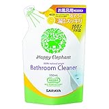【お徳用 10 セット】 ハッピーエレファント バスクリーナー つめかえ用 350ml×10セット