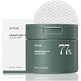 ANUA(アヌア)ドクダミ77%クリアパッド(70枚入り) 拭き取りパッド トナーパッド toner pad 角質毛穴ケア ふきとり化粧水 化粧水パッド 保湿 敏感肌 乾燥肌 スキンケア 韓国コスメ【公式・正規品】