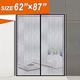 magzo磁気スクリーンドア14 Sizes to Choose 62 x 87 Inch MSD6287MAGZO12