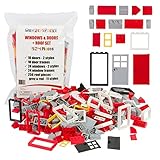 324 Piece Windows Doors and Roof Tiles set - Tight Fit with Major Brands. [並行輸入品]