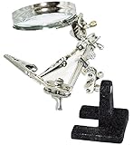 ノーブランド品 クリップ付スタンドルーペ