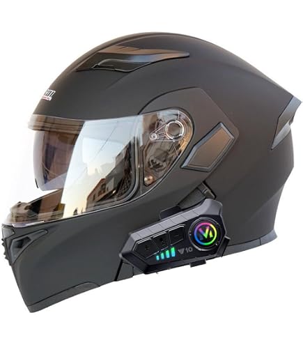 MOTOBOSSシステムヘルメットBluetooth付き(1回のみ使用) Amazon.co.jp: MOTOBOSS システムヘルメット ブルートゥース付きバイク