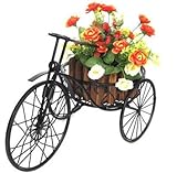 フラワーボックス 自転車 花かご ロートアイアン 幅20cm INK-1401046H