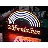 ネオンサイン カリフォルニア CALIFORNIA SUN ネオン管 ネオンライト 店舗照明 ガレージ アメリカン雑貨
