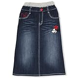 ベビードール ディズニー 刺繍デニムロングスカート 子供服 女の子 DISNEY Collection 130cm ミニー