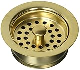 Jaclo 2831-sg DisposalフランジStrainer、サテンゴールド、サテンゴールド