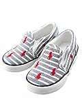 (POLO RALPH LAUREN)ポロラルフローレン ベビーシューズ BAL HARBOUR REPEAT 160 NVY/RED