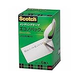 （まとめ） 3M スコッチ メンディングテープ エコノパック 大巻 24mm×30m 紙箱入 業務用パック MP-24 1パック（6巻） 〔×2セット〕