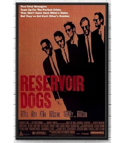 Amazon.co.jp: 映画ポスター レザボアドッグス RESERVOIR DOGS