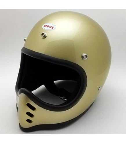 Amazon.co.jp: オーシャンビートル MTX ヘルメット シャンパンゴールド 