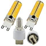 Bulbeats 2pcs G9 E14 4W Extremely Bright 80-BS Chipsets 1000LM LED Replacement Bulb Appliance Bulb S