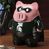 Michigan State Spartans Piggy Bank – Large Stand Upスーパーヒーロー