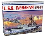 プラッツ ドラゴン 1/700 アメリカ ミサイルフリゲート艦 イングラハム FFG-61 プラモデル DR7068 (船)