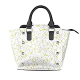 AyuStyle (アユスタイル) 3way bag ショルダーバッグ ハンドバッグ トートバッグ レディース バック　カバン　PUレザー 通勤 通学 女性用 肩掛け 手提げ 斜めがけ (図形 4)