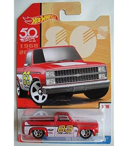 Amazon | Hot Wheels American Trucks Exclusive [Yellow]'83 Chevy