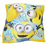 アリエル ミニオンズ 接触冷感 クッション まくら ピロー キャラクターインテリア ディズニー リトルマーメイド pz-ksn スクエアクッション（ミニオンズ）