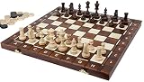 Chess, Checkers and Backgammon Set - 19[並行輸入品]