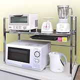 頑丈ステンレス棚カウンター上ラック (幅111)