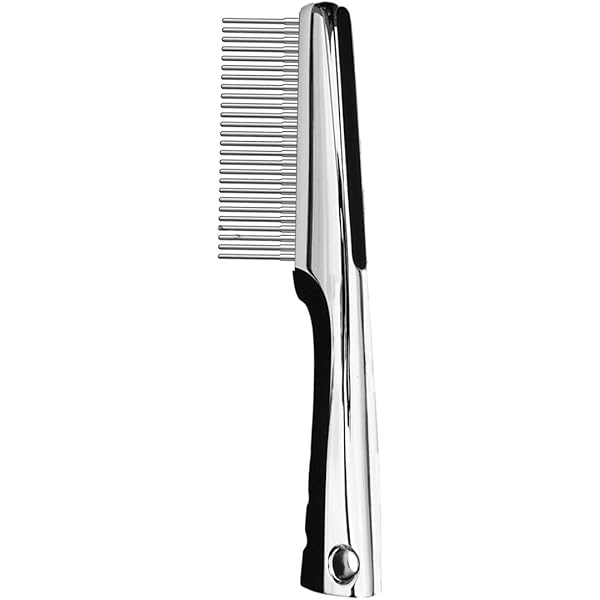 evolution shedding comb with rotating teeth
