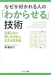 なぜか好かれる人の「わからせる」技術