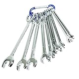 Majestic コンビネーションレンチ セット ミニ 10丁 4mm-11mm スパナ メガネレンチ 携帯便利