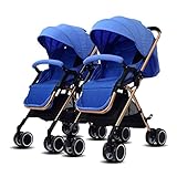 二輪車、折り畳み四輪車、アルミニウム合金フレーム ( Color : Blue )