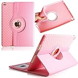 iPad Pro 9.7インチケースカバー、TechCode 360度回転スマートスタンドwithカードスロット画面保護ケースカバーfor Apple iPad Pro 9.7インチタブレット iPa