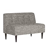 arne ソファ 二人掛け アームレス 日本製 完成品 Lunch 3×5 ウィーブ ダークブラウン脚 グレー