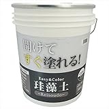 ワンウィル:Easy&Color珪藻土 18kg オフブラック