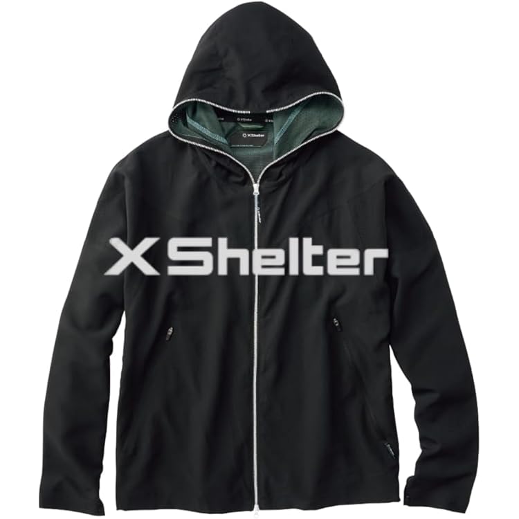 新品未使用 エックスシェルター暑熱ジャケット LL ワークマン 黒 新品 X Shelter アウター ブラック LLワークマン防水防寒