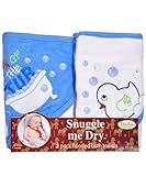 "Man of the Tub" Hooded Bath Towel Set, 2 Pack, Frenchie Mini Couture