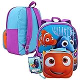 Finding Dory & Nemo 12" Toddler Backpack With Lunch Bag [並行輸入品]