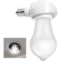 LEDセンサー電球(E26:１個 E17:６個) 可変式ソケット６個 セット 51WzMWfFY8L._AC_UL210_SR210,