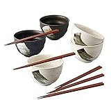 贈り物セット 山本寛斎 KANSAI 陽 茶漬け碗揃 (箸付)