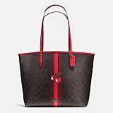 Coach New Pac Man Cherry Signature Tote (LIMITED EDITION)Retail [並行輸入品]