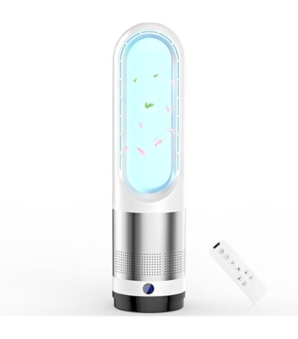 Amazon.co.jp: 扇風機 羽根なし タワーファン【猛暑対策・省エネ】DC