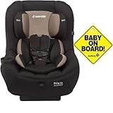 Maxi-Cosi CC133DCU - Pria 70 Convertible Car Seat w Baby on Board Sign - Black Toffee by Maxi-Cosi [