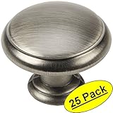 Cosmas 5422 ASアンティークシルバーキャビネットハードウェアマッシュルームノブ – 1 – 3 / 16 "直径 – 25パック