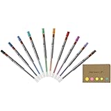 UNI - BALL SIGNO GELインクRefills for uniスタイルフィットジェルマルチペン0.28 MM 10色インク、付箋値設定