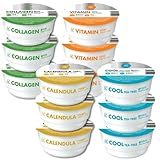 リンゼイ (LINDSAY) モデリング マスクカップパック ２８g×４種類×3セット コラーゲン カレンデュラ ビタミン クールティートリー