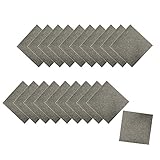 ワタナベ工業 タイルカーペット 50×50×0.6cm 20枚セット シルバー PX-3001