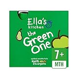 キッチン有機スムージー果物緑1 5×90グラム (Ella's) (x 6) - Ella's Kitchen Organic Smoothie Fruits The Green One 5 x 90