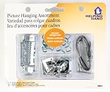 Helping Hand画像吊り下げキット、48のセットAssortedネジ 3 Pack