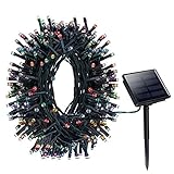 LEAZEAL LED イルミネーション ストリングライト クリスマス100球 10m 防水 ライト（カラフル）