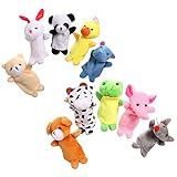 指人形　布製　動物　布の人形　子供保育　 物語　想像力を育てる　知能　童話 シリーズ　10匹セット　おもちゃ　ぬいぐるみ　動物の人形　親子　癒し