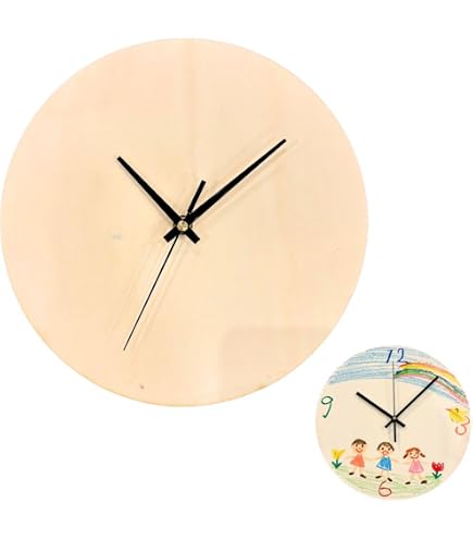 Amazon.co.jp: 壁掛け時計 お絵かき 工作 手作り キット DIY 小学校