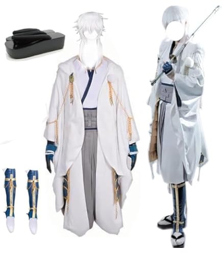 Amazon.co.jp: 豪華版 刀剣乱舞 鶴丸国永 コスプレ出陣服 戦闘服